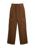 Brown Corduroy Utility Pants