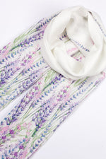 Women's scarf The Scent of Levanders