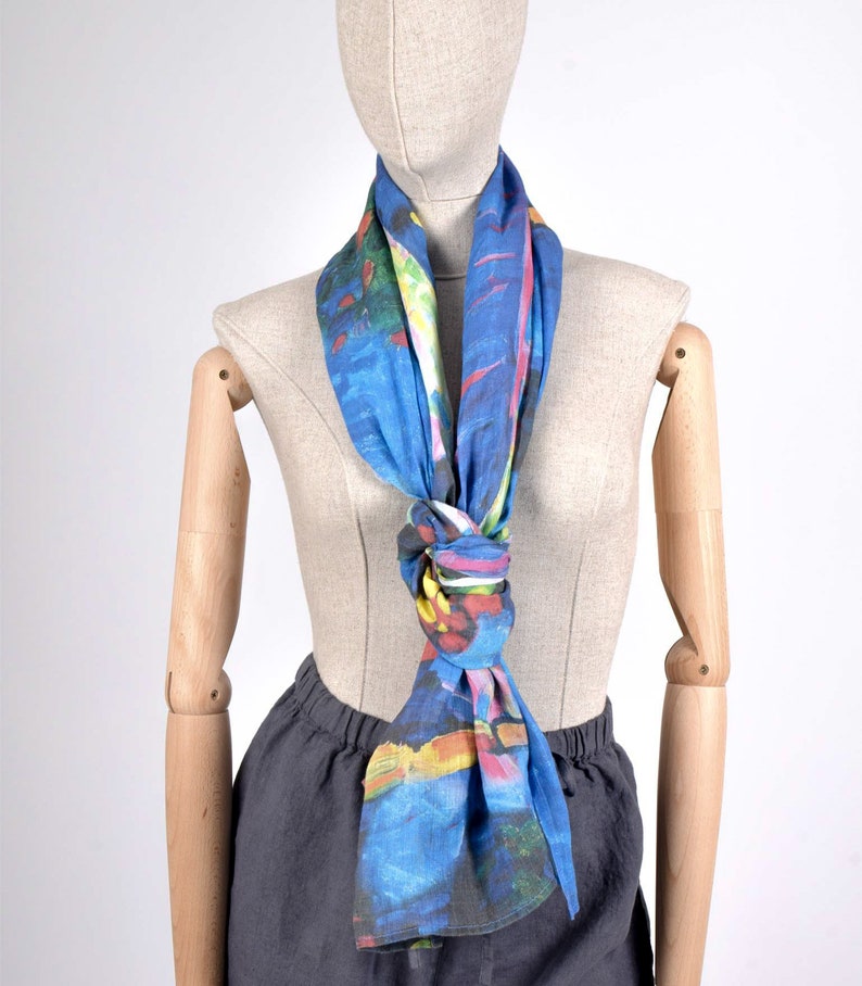 Women's scarf by Wassila Kandinsky Murnau Kohlgruberstraße