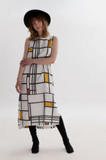 Kopie: Maxikleid von Piet Mondrian