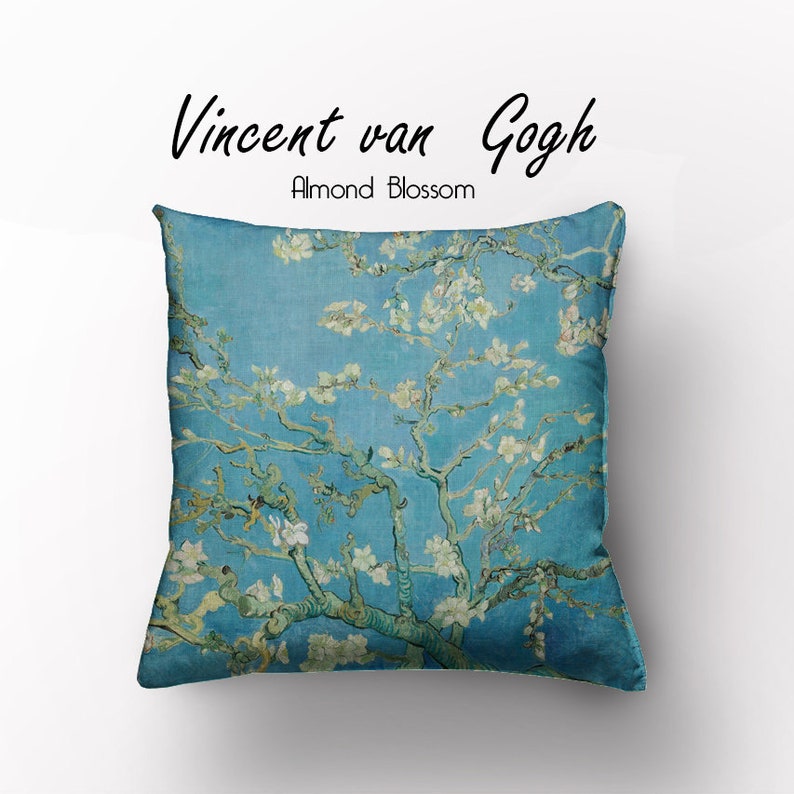Pillow cover Vincent Van Gogh Almond Blossom 45x45