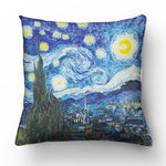 Funda de almohada Vincent Van Gogh Noche estrellada