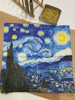 Funda de almohada Vincent Van Gogh Noche estrellada