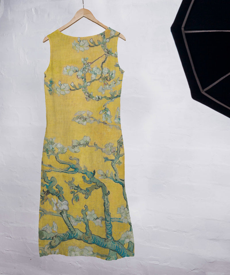 <transcy>Sukienka maxi V.V.Gogh Yellow Almond Blossom</transcy>