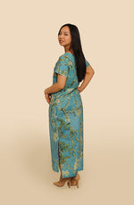 <transcy>Sukienka maxi V.V.Gogh Turquoise Almond Blossom</transcy>