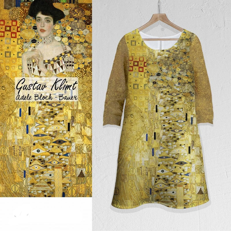 Vestido midi Gustav Klimt Adele Bloch-Bauer