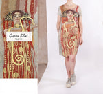 Midi dress Gustav Klimt Hygieia