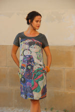 Šaty midi Gustav Klimt Panna / The Maiden