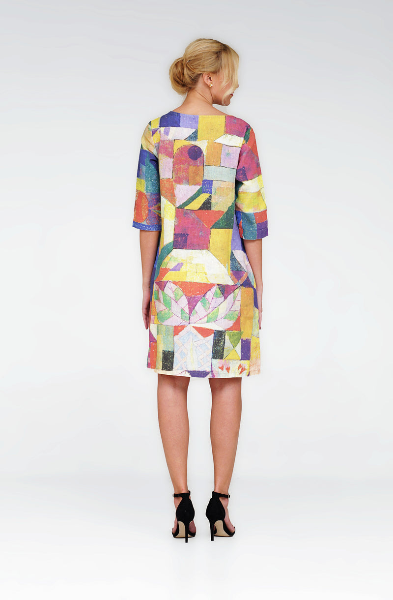 Vestido midi Burgarten de Paul Klee