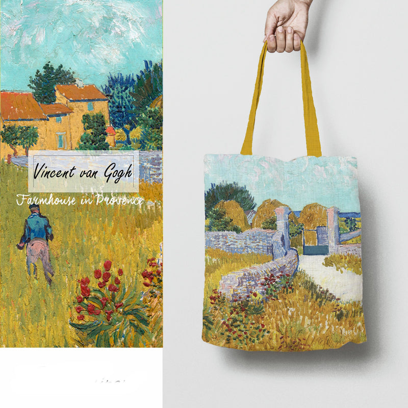 Bolsa Vincent Van Gogh Granja en Provenza