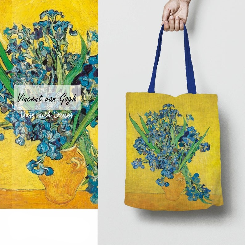 Bolso Vincent Van Gogh Jarrón con lirios