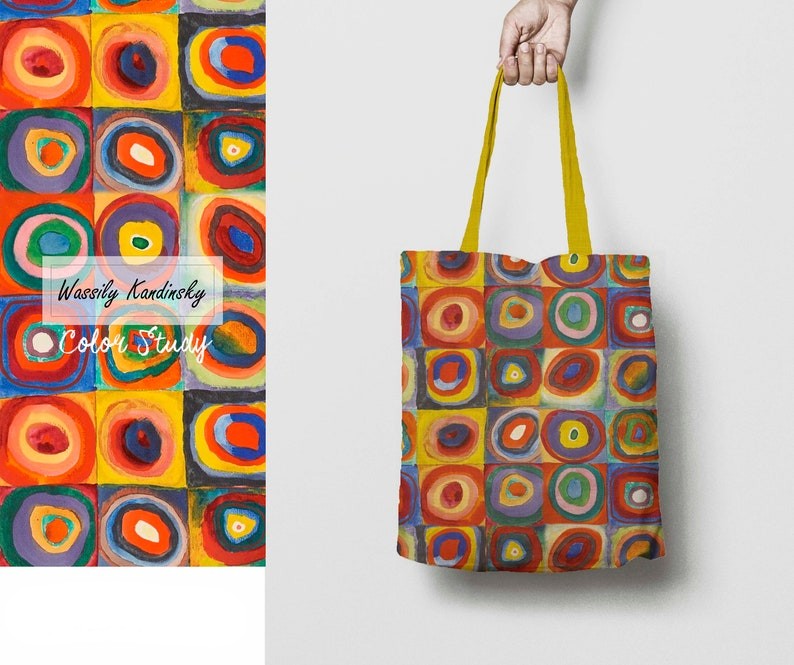 Bolso de Wassila Kandinsky Variaciones de color / Estudio de color