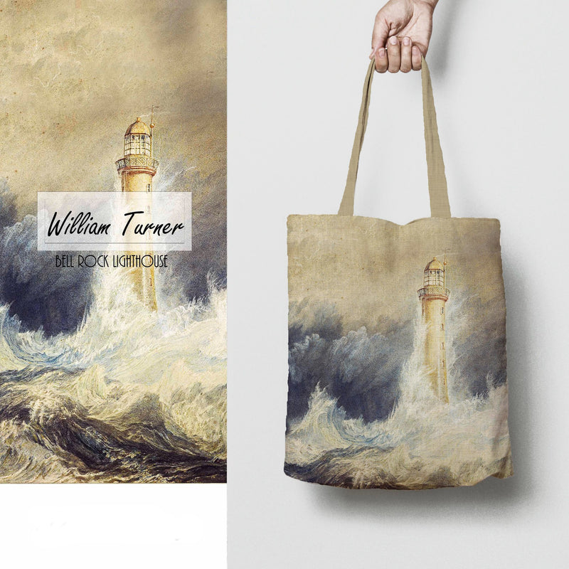 William Turner Bell Rock Lighthouse bag